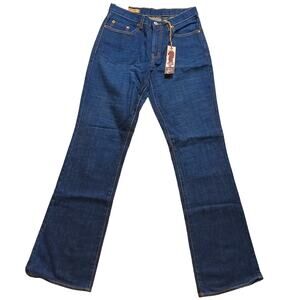 Red Engine Vintage Y2K  Blue Denim Bootcut Jeans NWT  27